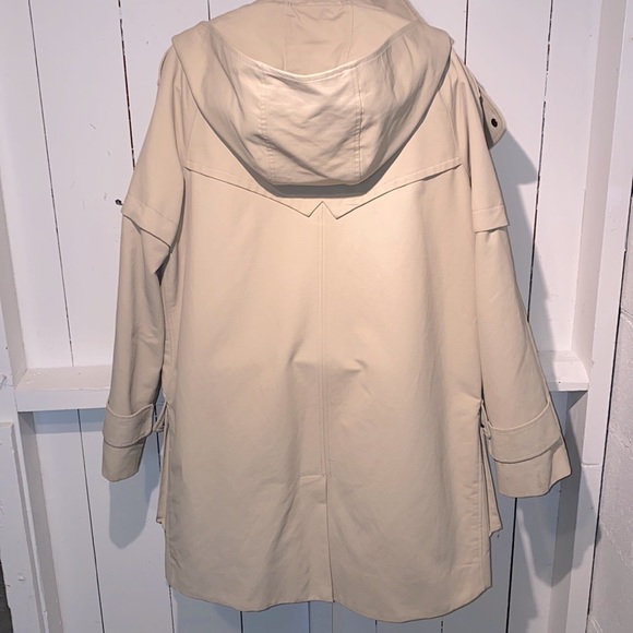 Vince Camuto Lined Trench Coat Removable Sleeves and Arms Women’s Size M - Picture 8 of 15
